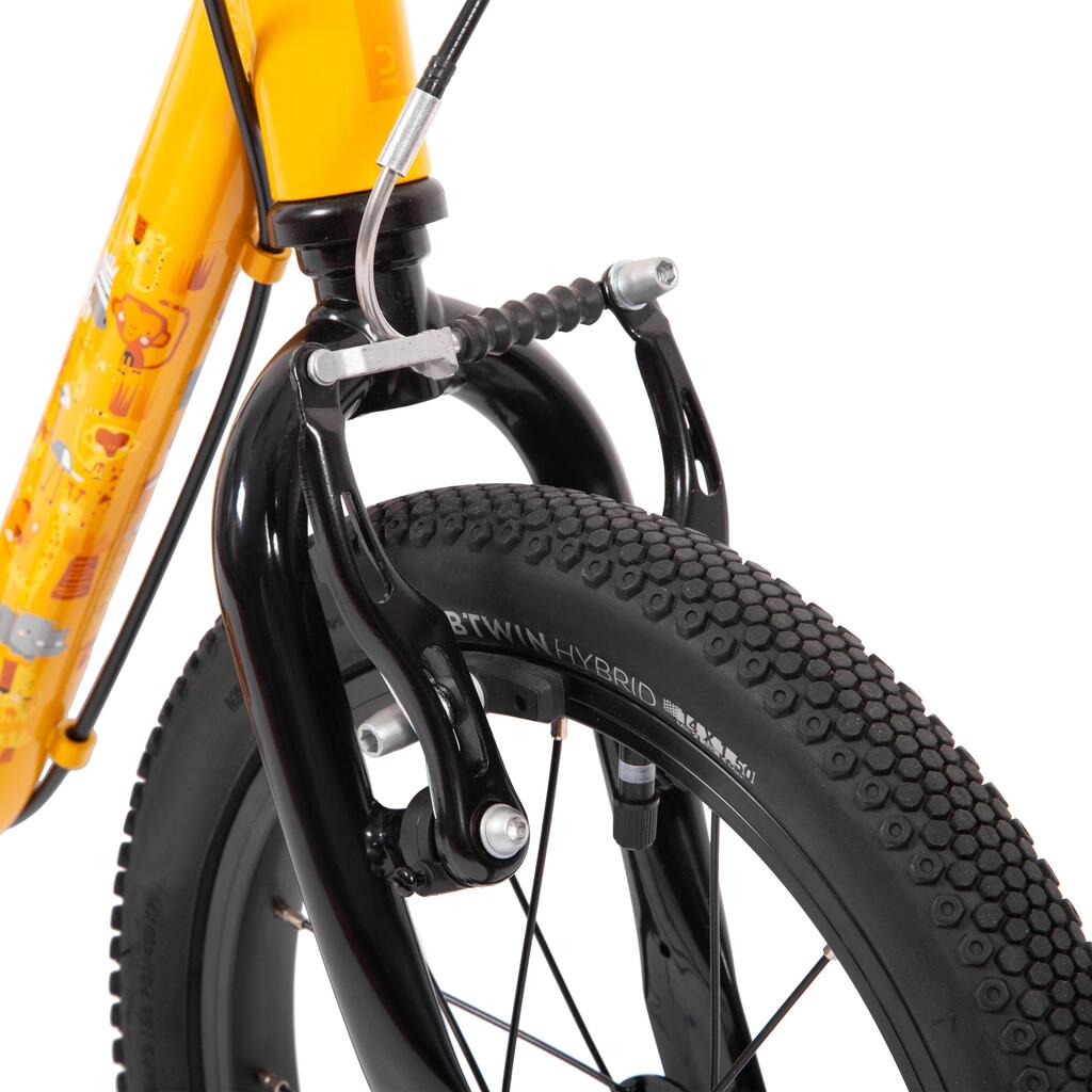 Vélo 14 Pouces 700 - Jaune
