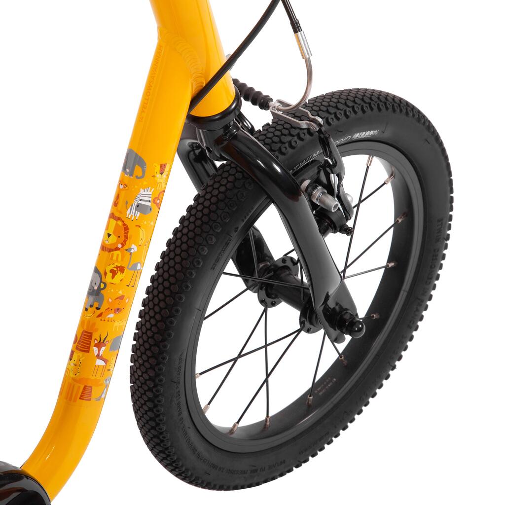 Vélo 14 Pouces 700 - Jaune