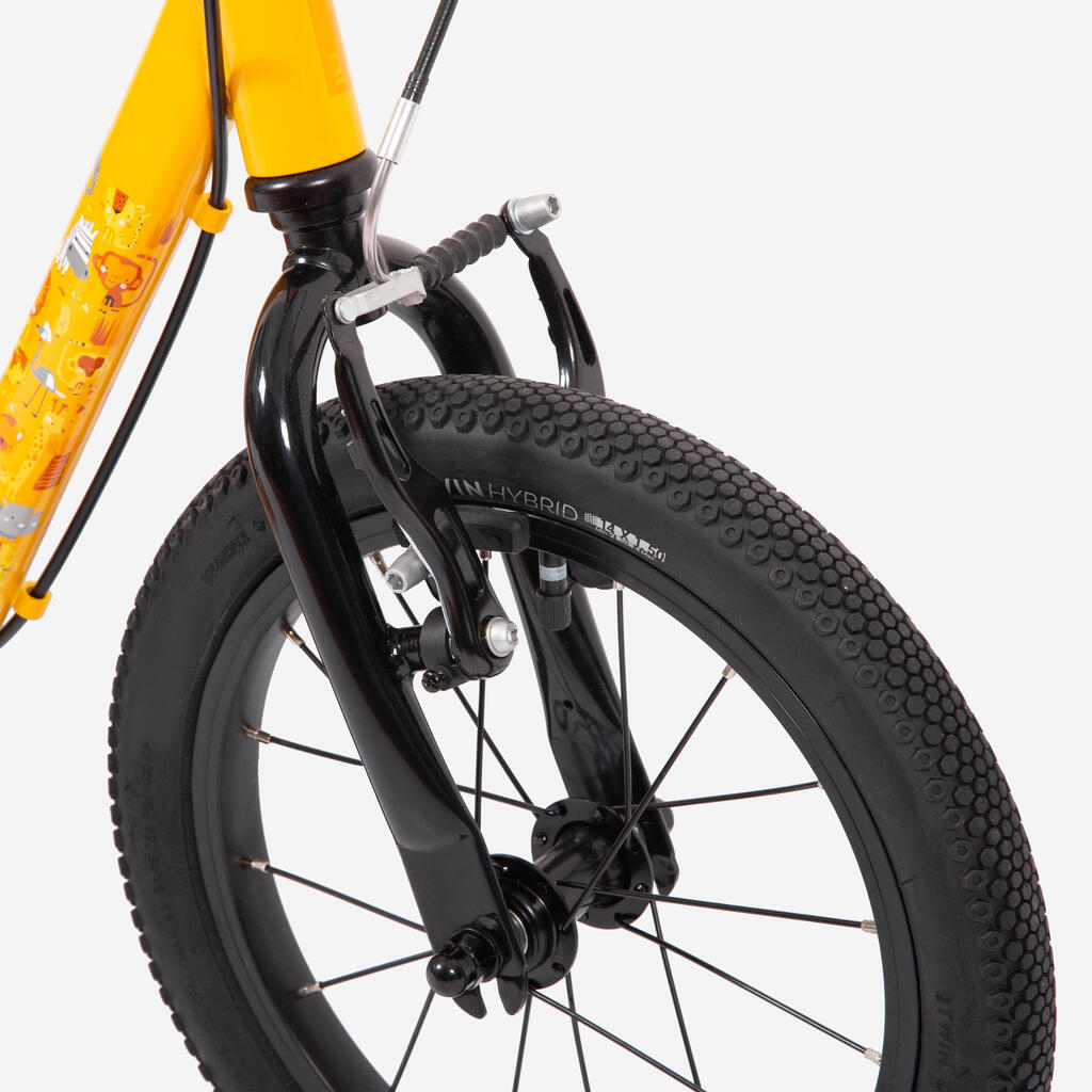 Vélo 14 Pouces 700 - Jaune