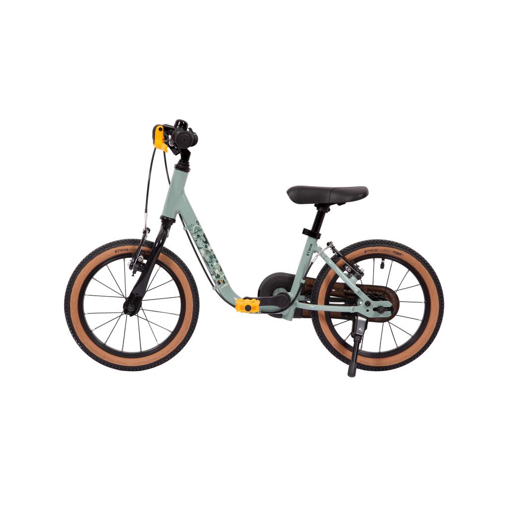 Vélo 14" 2 en 1 900 - Kaki