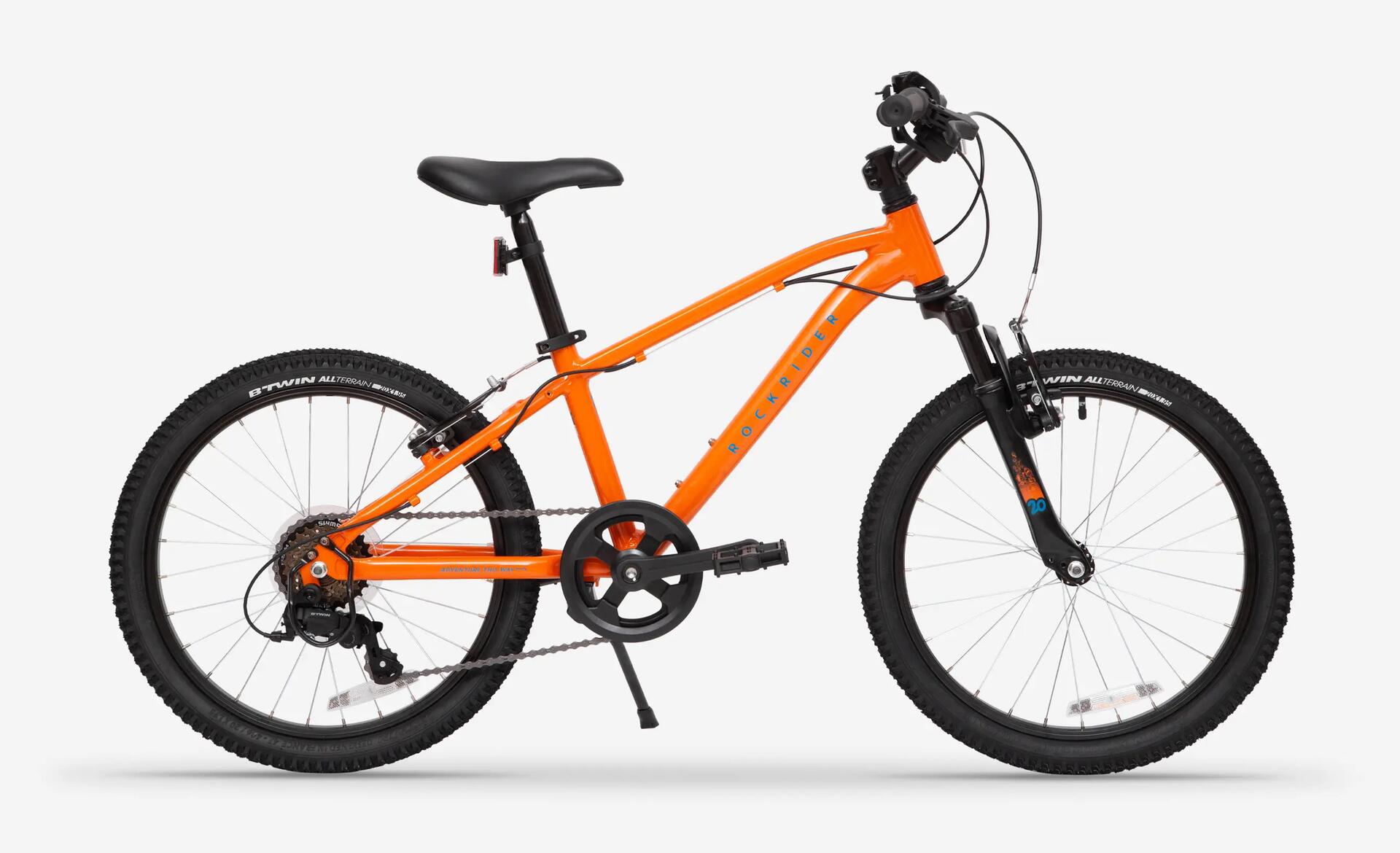 Kids Mountain Bike 20 Inch EXPL 500 (6 - 9 Years) - Orange MTB