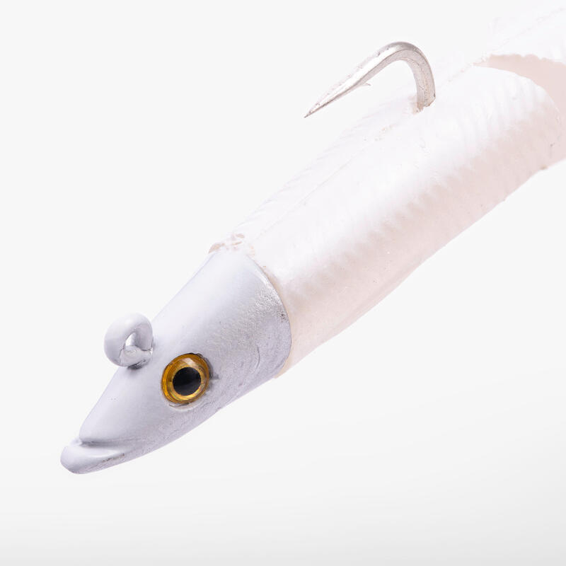 Set năluci flexibile slug țipar SLUGEELO 130 10g Auriu/Alb