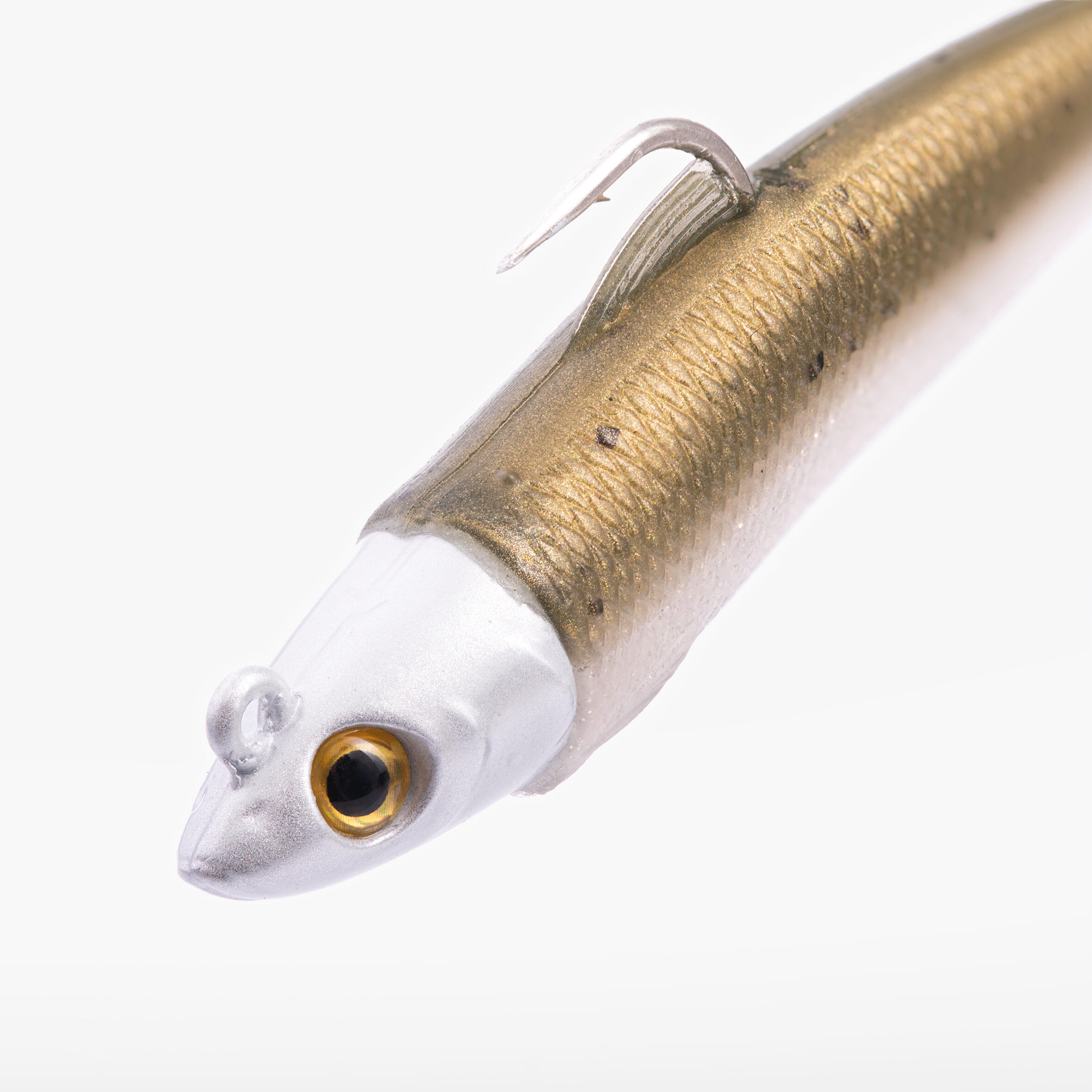 COMBO leurres souples Shad OSARDA 80 Ayu/Blanc 3/16