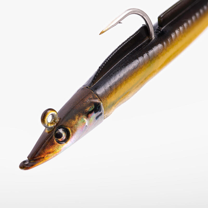 Gummiköder-Combo Shad Eelo 90 4 g ayu/blau 