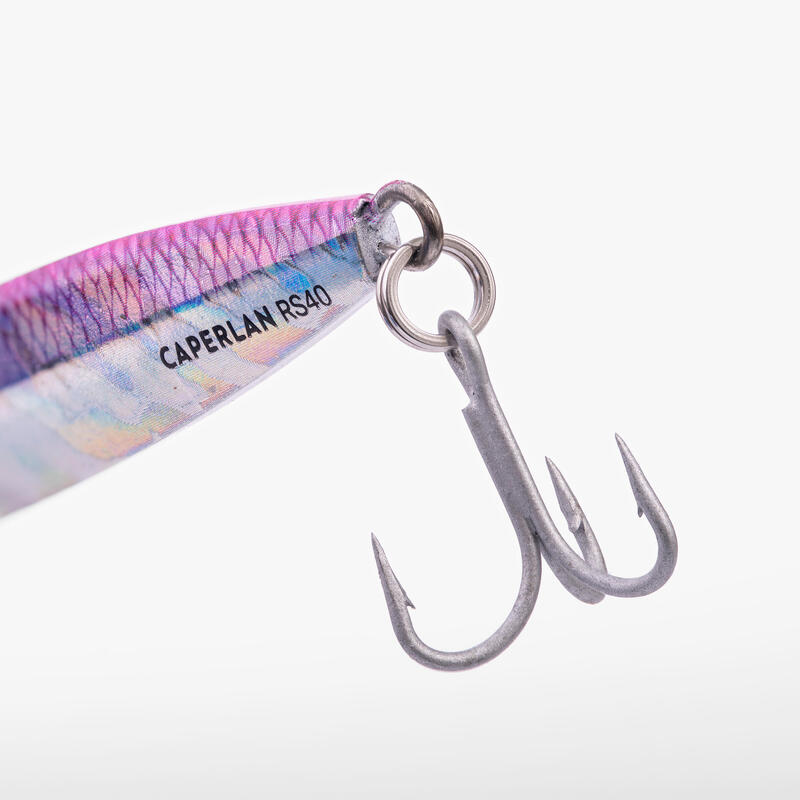 Sahte Balık Jig - Denizde Sahte Yemli Balıkçılık - 40 g - Pembe - Biastos