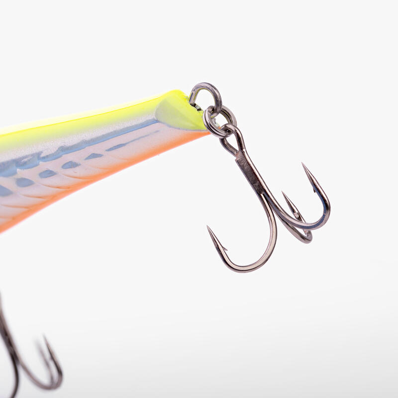 Jerkbait voor zeevis JERKUDA 170F fluorescerend wit