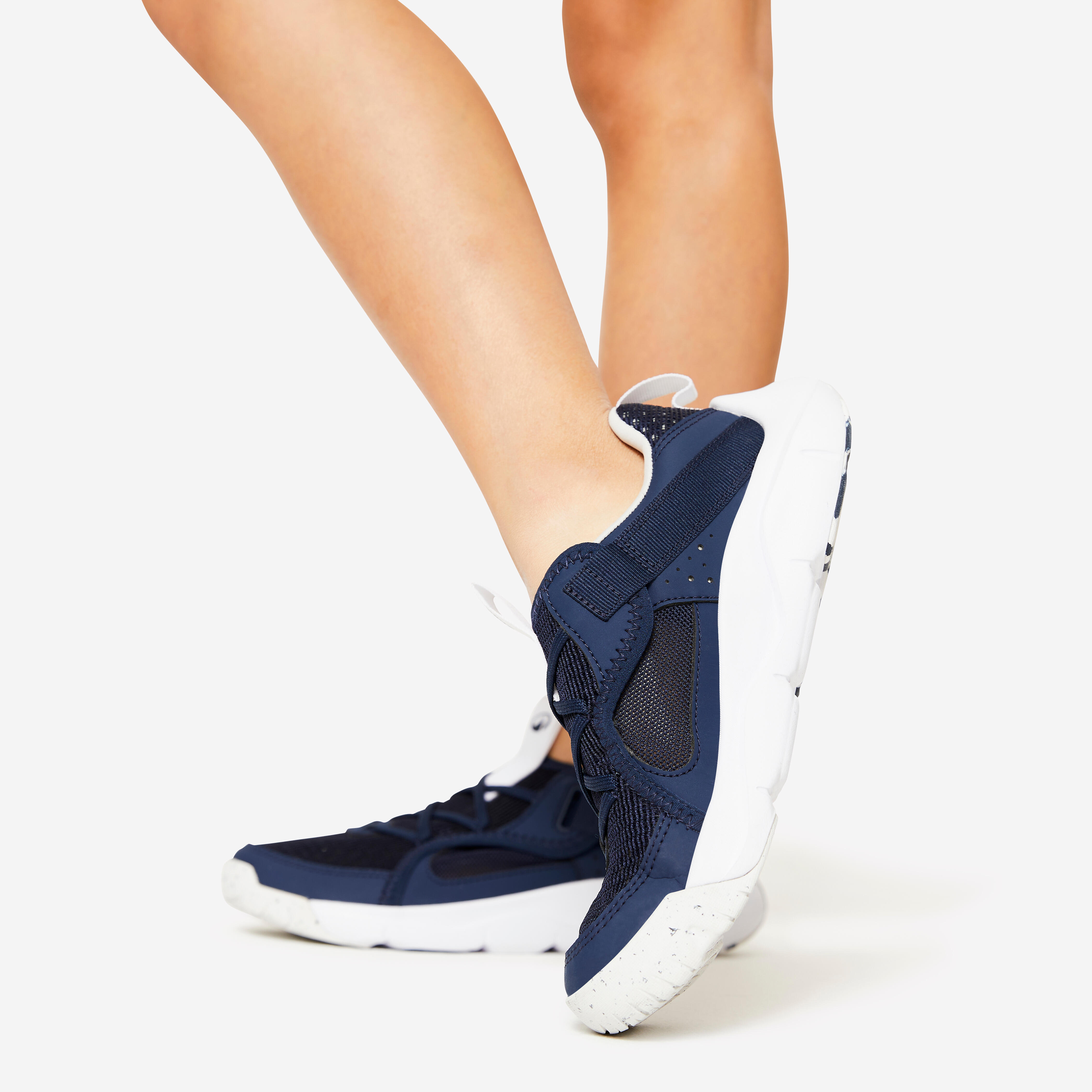 Kids' Unisex Breathable Multisport Shoes Playful Summer - Navy Blue  DECATHLON | Decathlon
