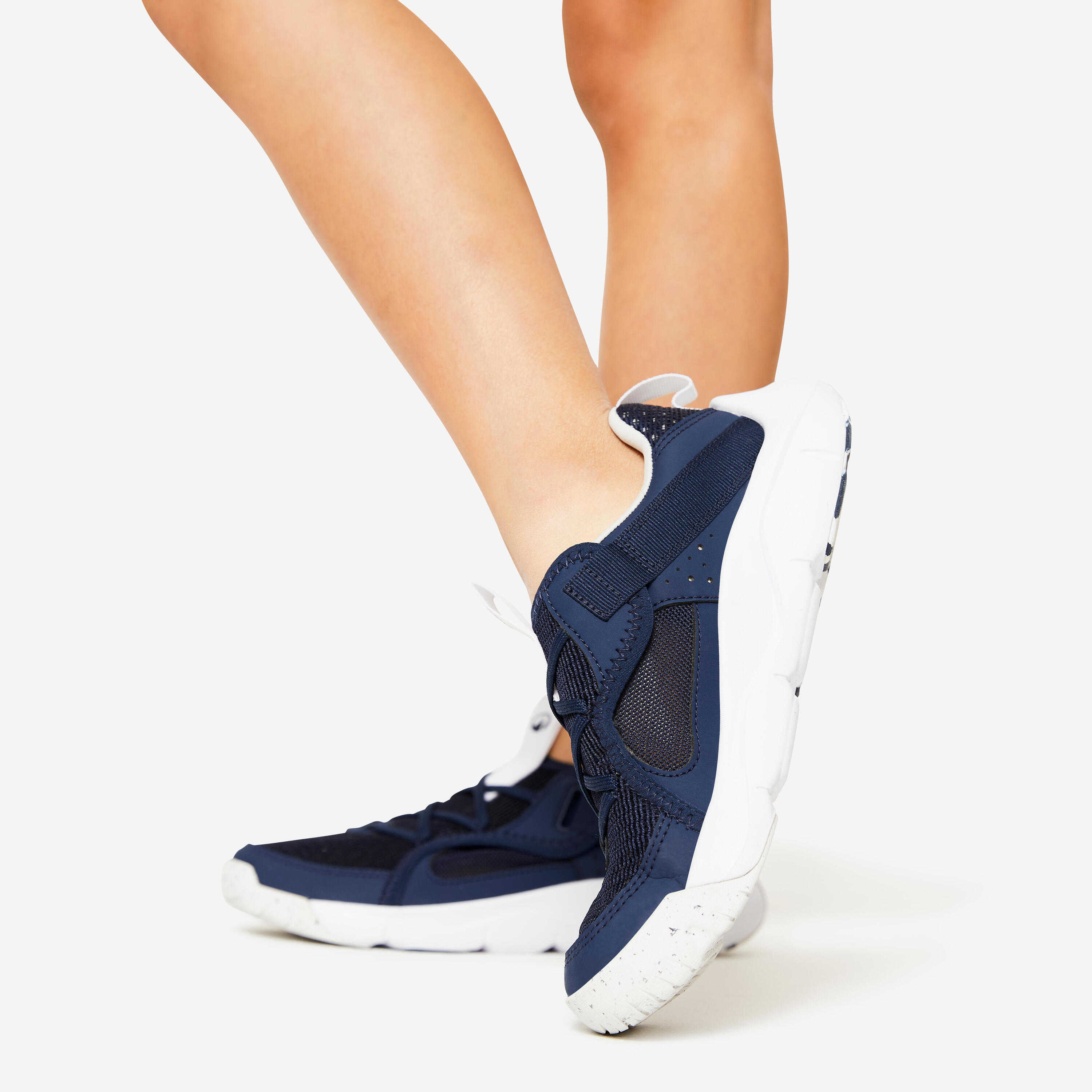 Gebraucht - Sportschuhe Kinder atmungsaktiv - Playful Summer marineblau 6/7
