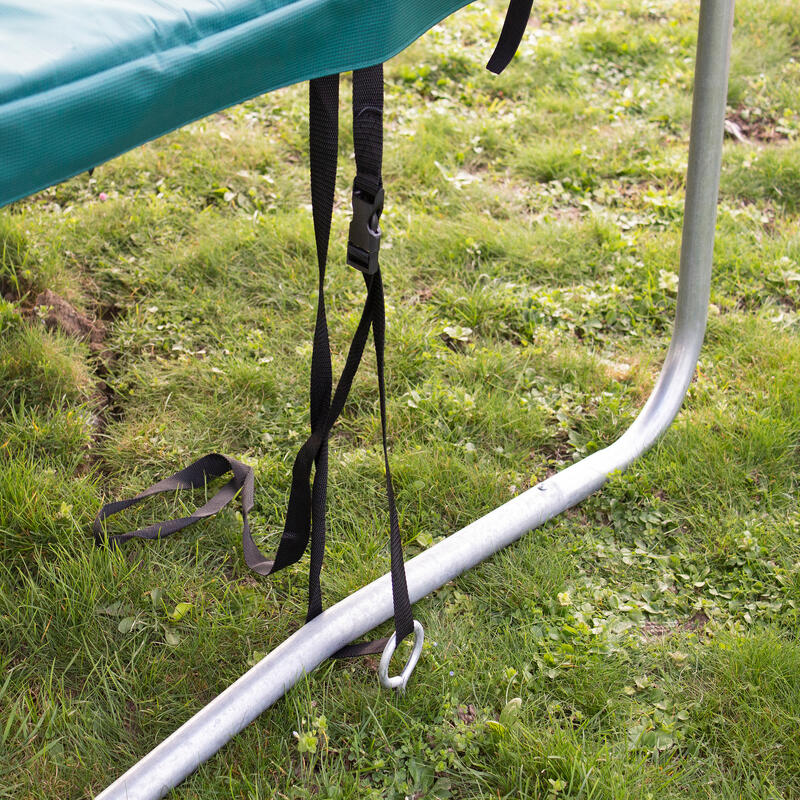Trust-Kit d'ancrage de trampoline grande tête de clou en forme de U avec  sangle 8 pièces piquets de tente pour auvent de 6 6 pièces - Cdiscount Jeux  - Jouets