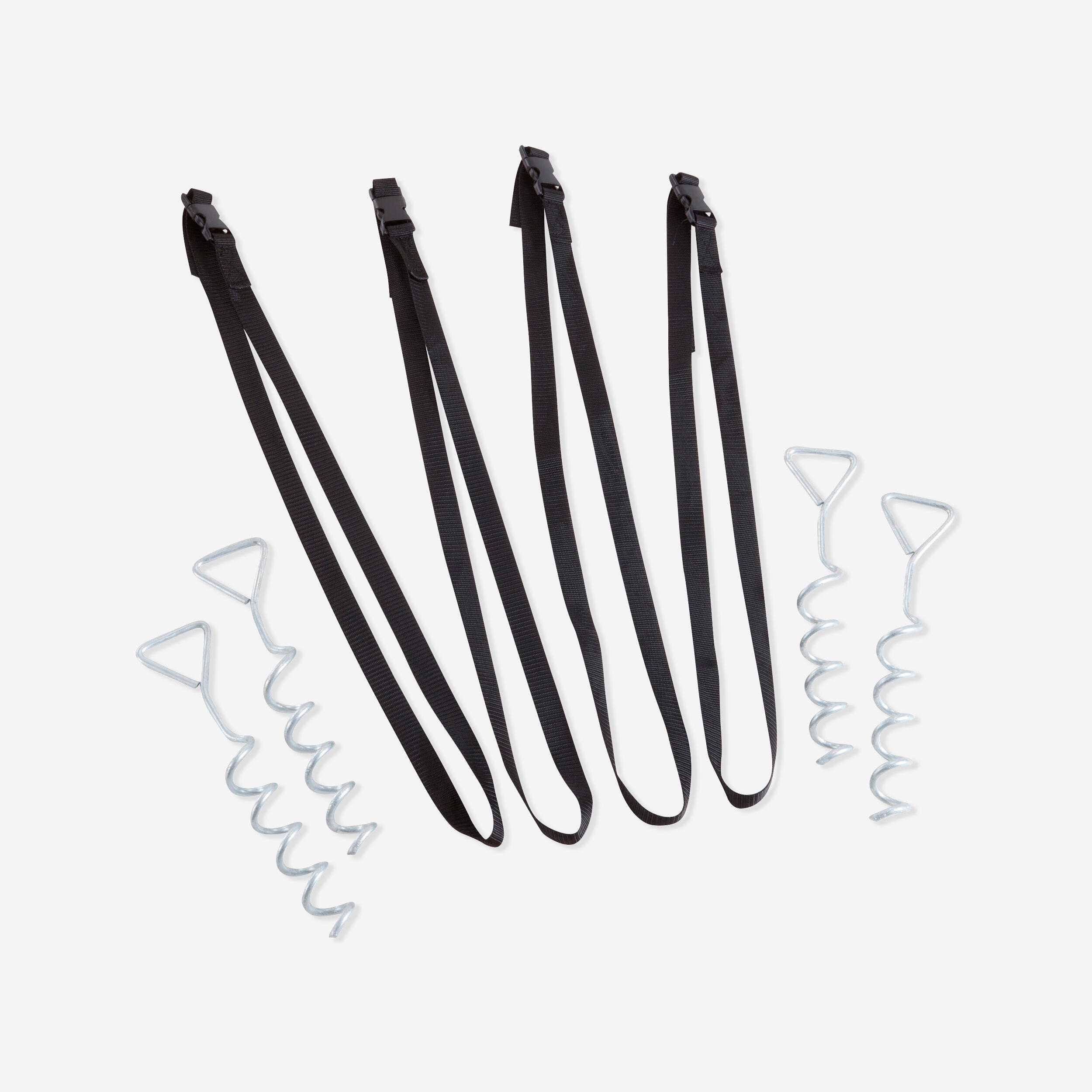 Domyos - Kit D'ancrage Pour Trampoline - Kit Fixation Au Sol - Education Sportive Enfant - Noir - Taille Unique - Decathlon