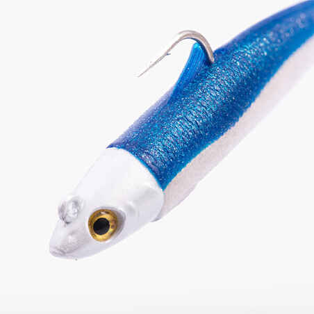 COMBO Soft Lures Shad OSARDA 80 Blue/Green Glitter