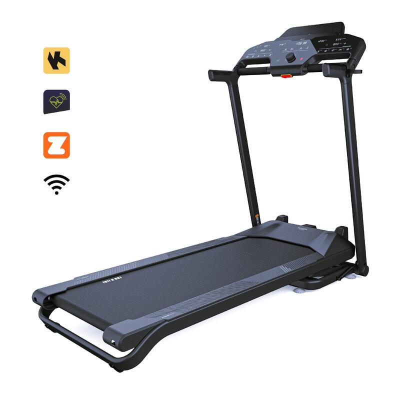 Connected loopband Run500 compact op te vouwen gemotoriseerde helling 10%