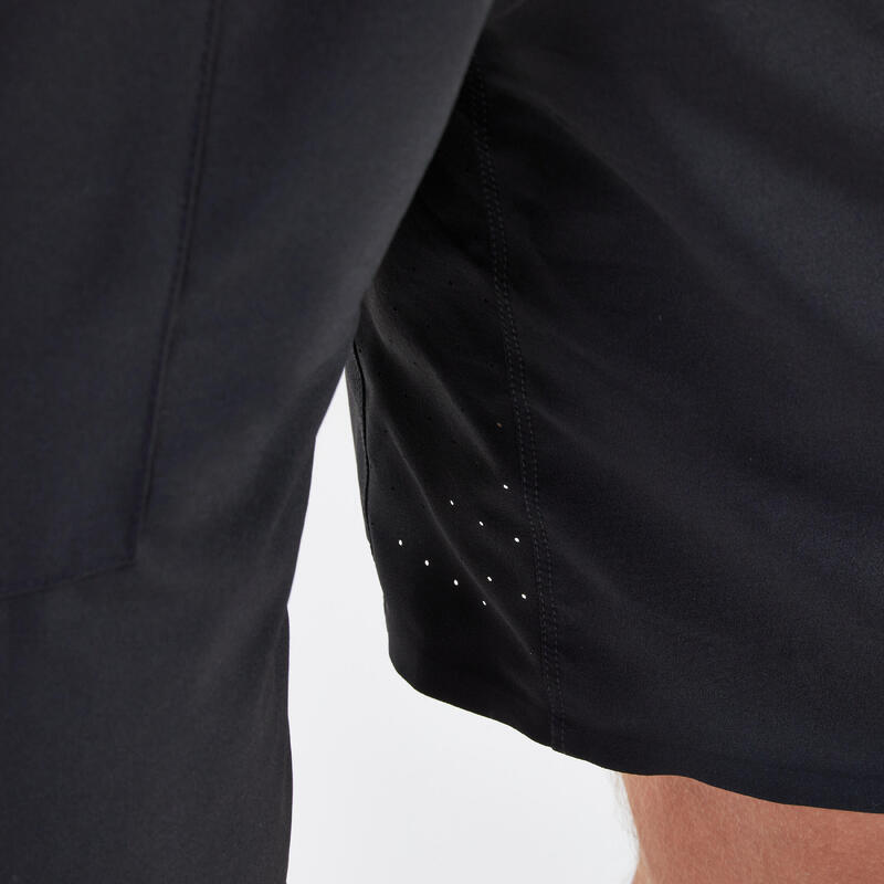 Short de tennis Homme respirant - Artengo Dry+ Noir Gaël Monfils