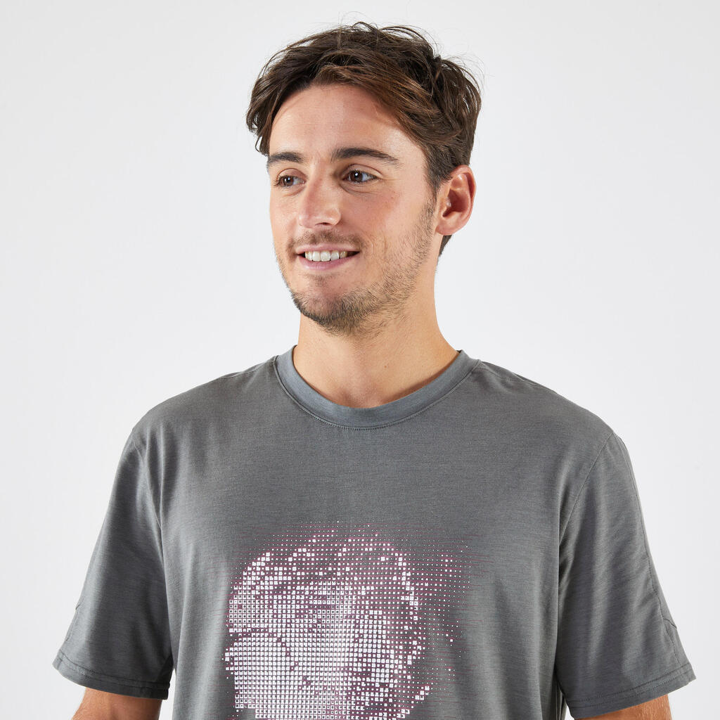 Herren T-Shirt Tennis - Soft kaki