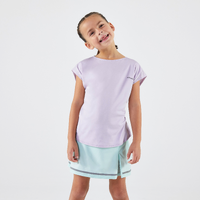 T-shirt de tennis Fille - TTS soft mauve