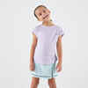 Meiteņu mīksts tenisa T krekls “TTS Soft”, blāvi violets