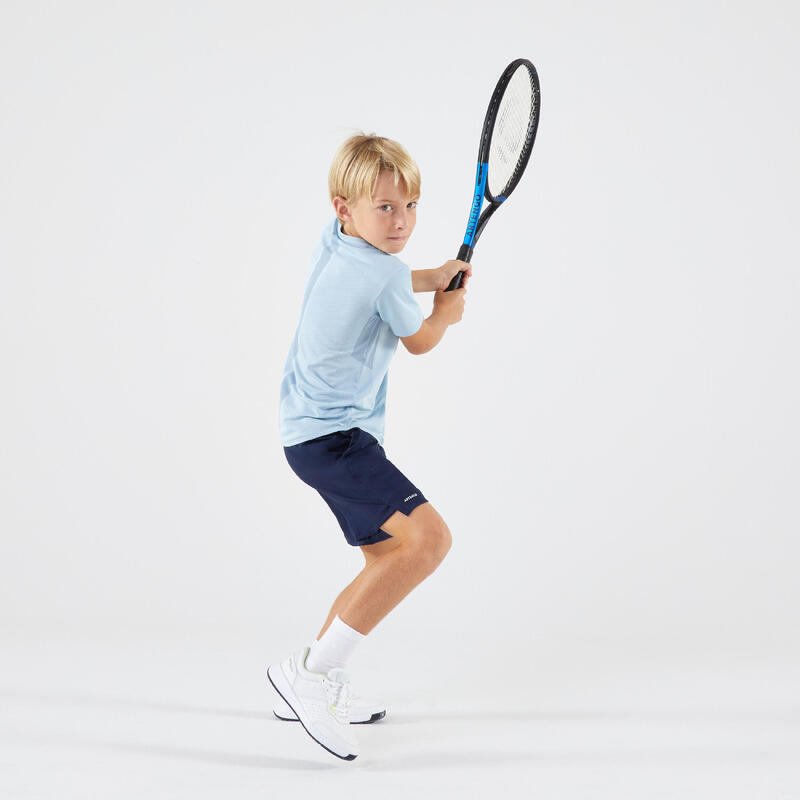 T-shirt de tennis Junior - T-shirt Light Bleu rêve
