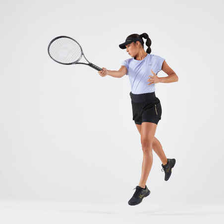 Women's Tennis Dry Hip Ball Shorts - Black