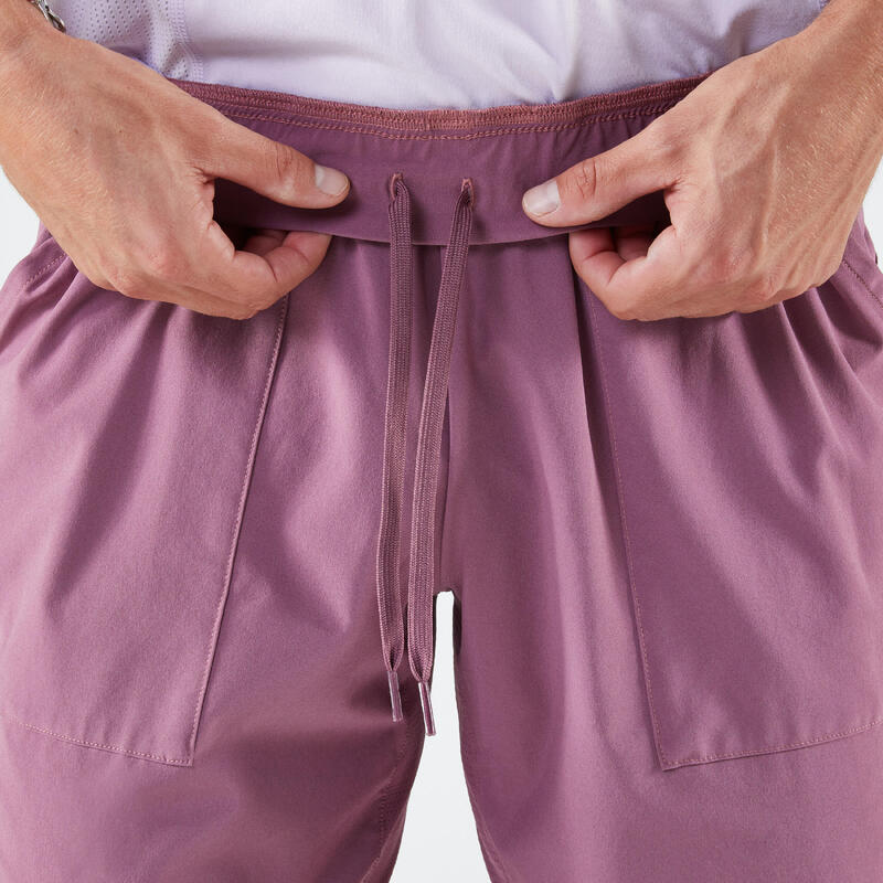 Herren Tennis Shorts atmungsaktiv - Dry violett 