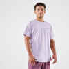 Men's Short-Sleeved Tennis T-Shirt Dry Gaël Monfils - Purple