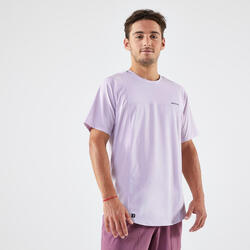 Camiseta de tenis manga corta hombre - Artengo DRY violeta Gaël Monfils