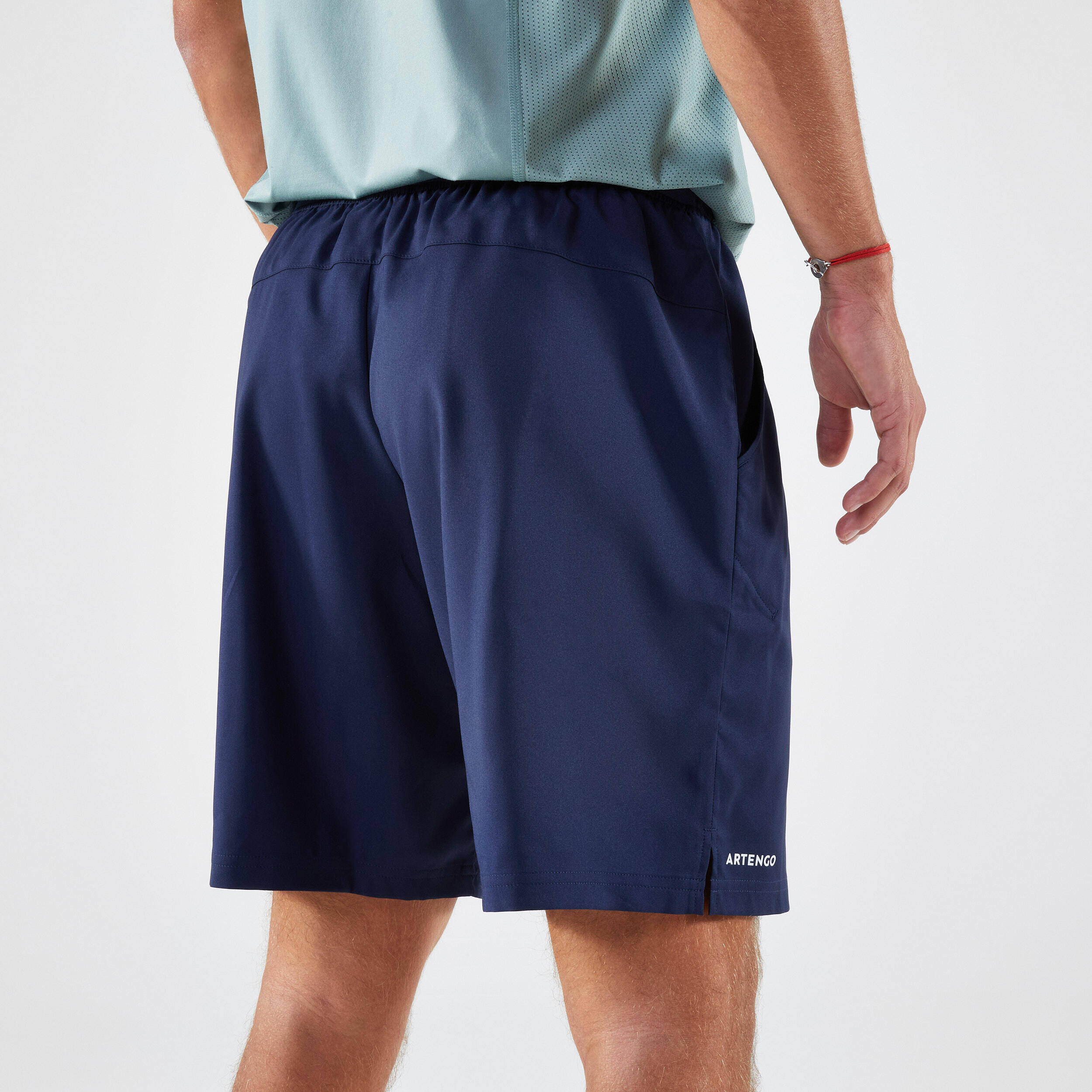 Men Tennis Shorts Dry 500 Navy Blue -  3
