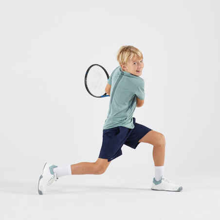 Vaikiški teniso marškinėliai „Light“, žali