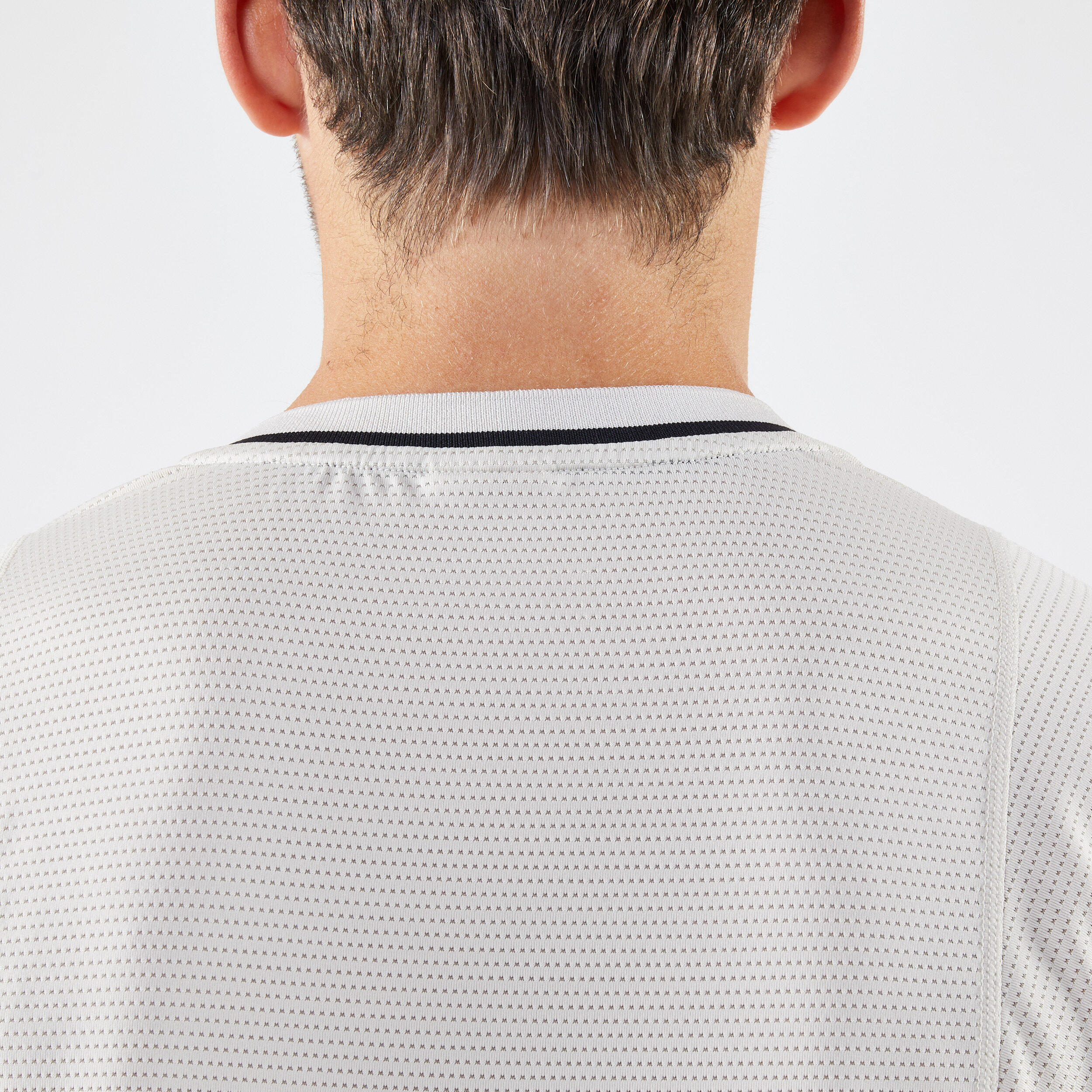 Men's Short-Sleeved Tennis T-Shirt Dry Gaël Monfils - Beige 4/6