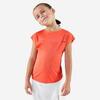 T-shirt de tennis Fille - TTS soft corail