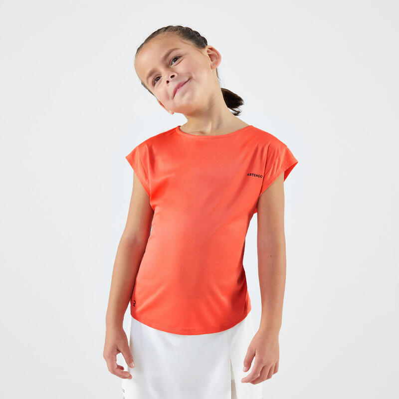 T-shirt de Ténis Soft Menina - Coral