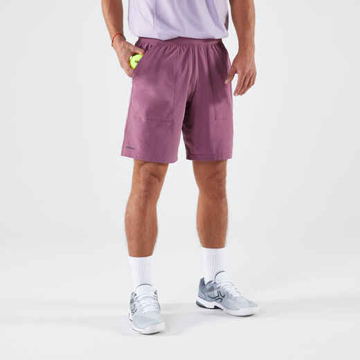 
      Kratke hlače za tenis Dry muške ljubičaste
  
