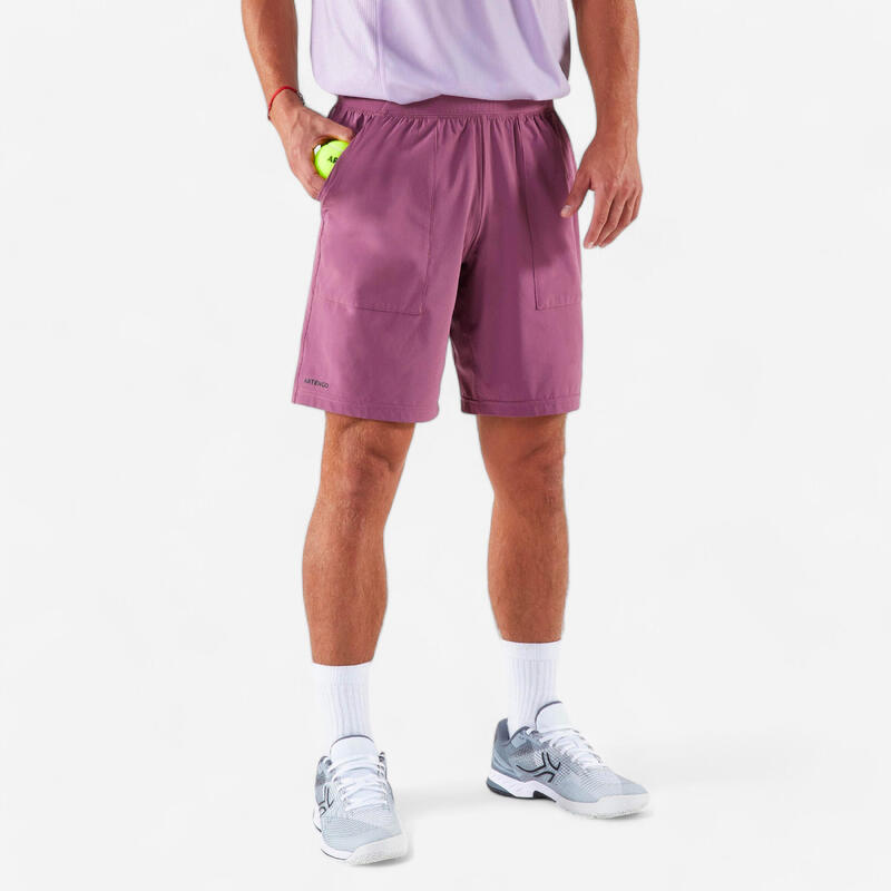 Short de tennis Homme respirant - Artengo Dry Bleu