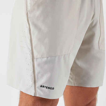 Men's Breathable Tennis Shorts Dry+ Gaël Monfils - Beige