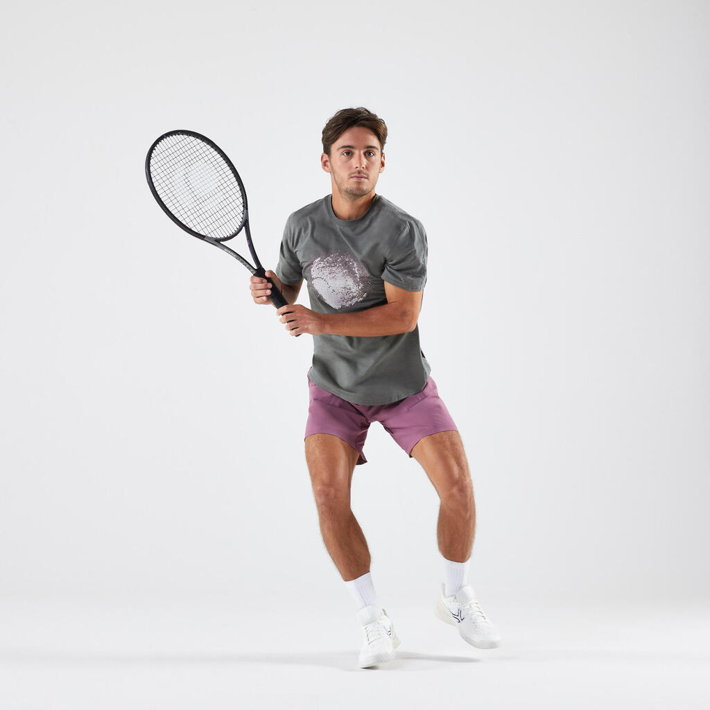 T-shirt de tennis homme - soft kaki