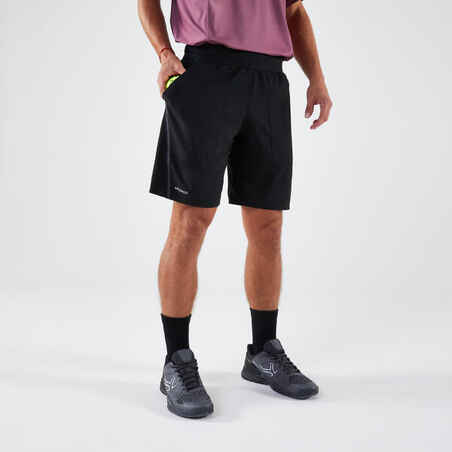 Men's Breathable Tennis Shorts Dry+ Gaël Monfils - Black