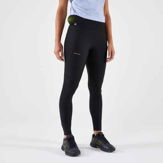 
      Women's Tennis Leggings TLegging Dry Hip Ball - Black
  