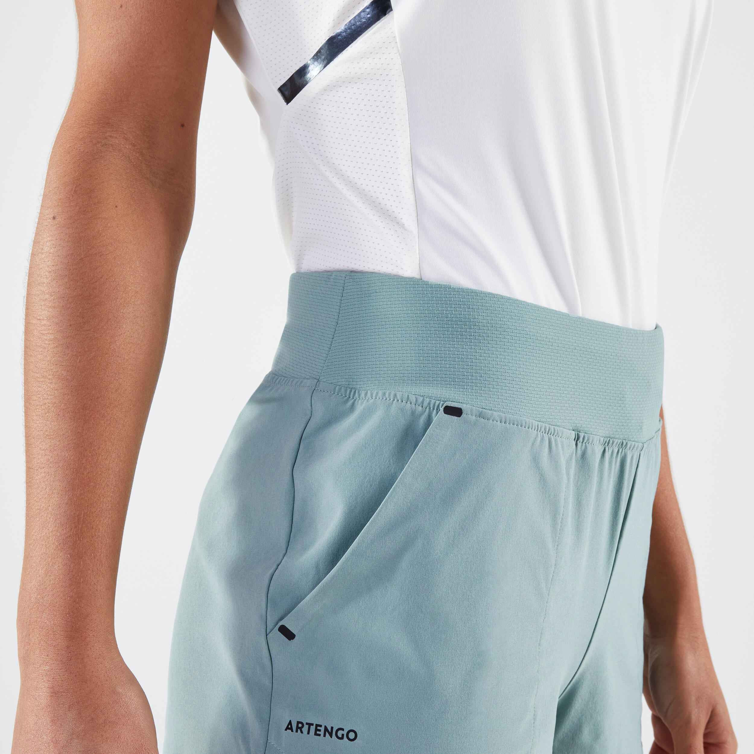 Women's tennis shorts - TSH Light Argile