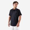 Polo tennis manches courtes Homme - Artengo DRY Noir