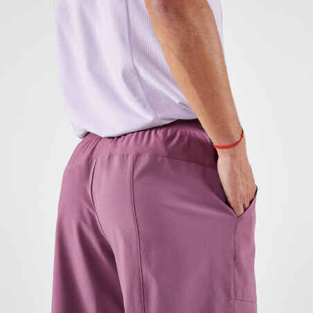 Vyriški orui pralaidūs teniso šortai „Dry“, violetiniai