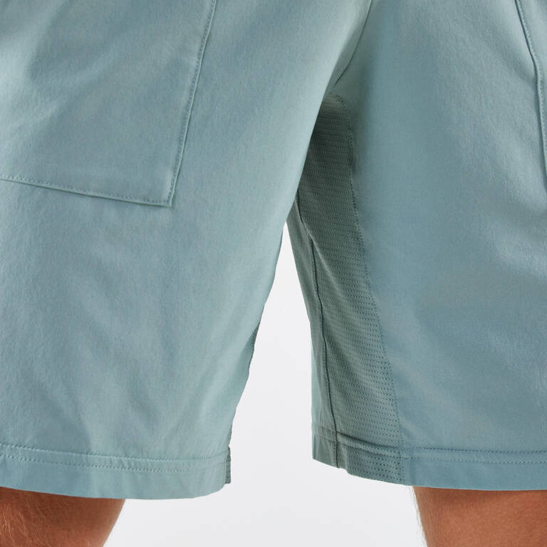 Men's Tennis Breathable Shorts Dry - Greyish Green