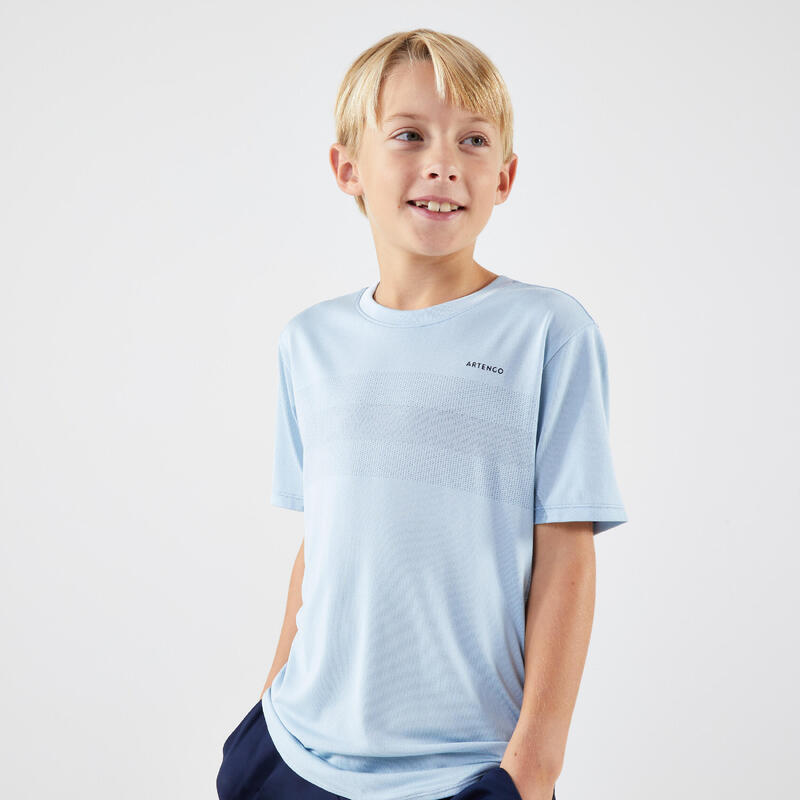 Tennisshirt voor kinderen Light Dreamy Blue