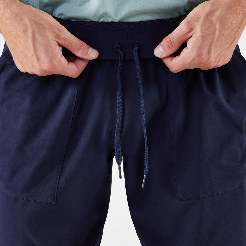 Short de tennis homme respirant - artengo dry vert de gris