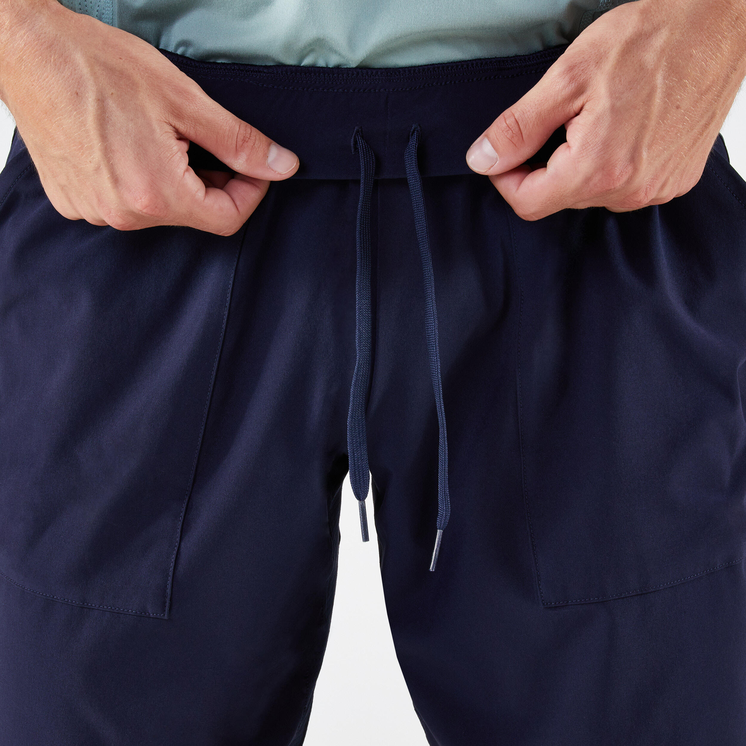Men's Breathable Tennis Shorts Dry - Blue 3/4