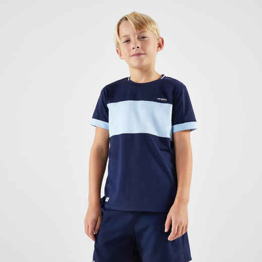 
      Kinder Tennis T-Shirt - TTS Dry dunkelblau
  