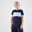 Tennisshirt voor kinderen TTS Dry donkerblauw