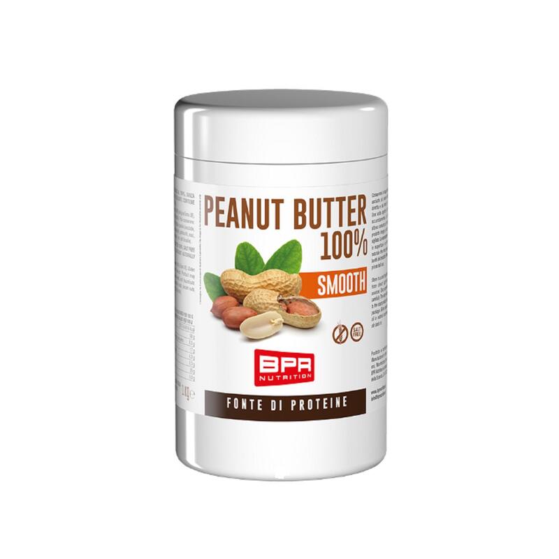 Peanut Butter smooth BPR senza sale e senza zuccheri aggiunti 1kg
