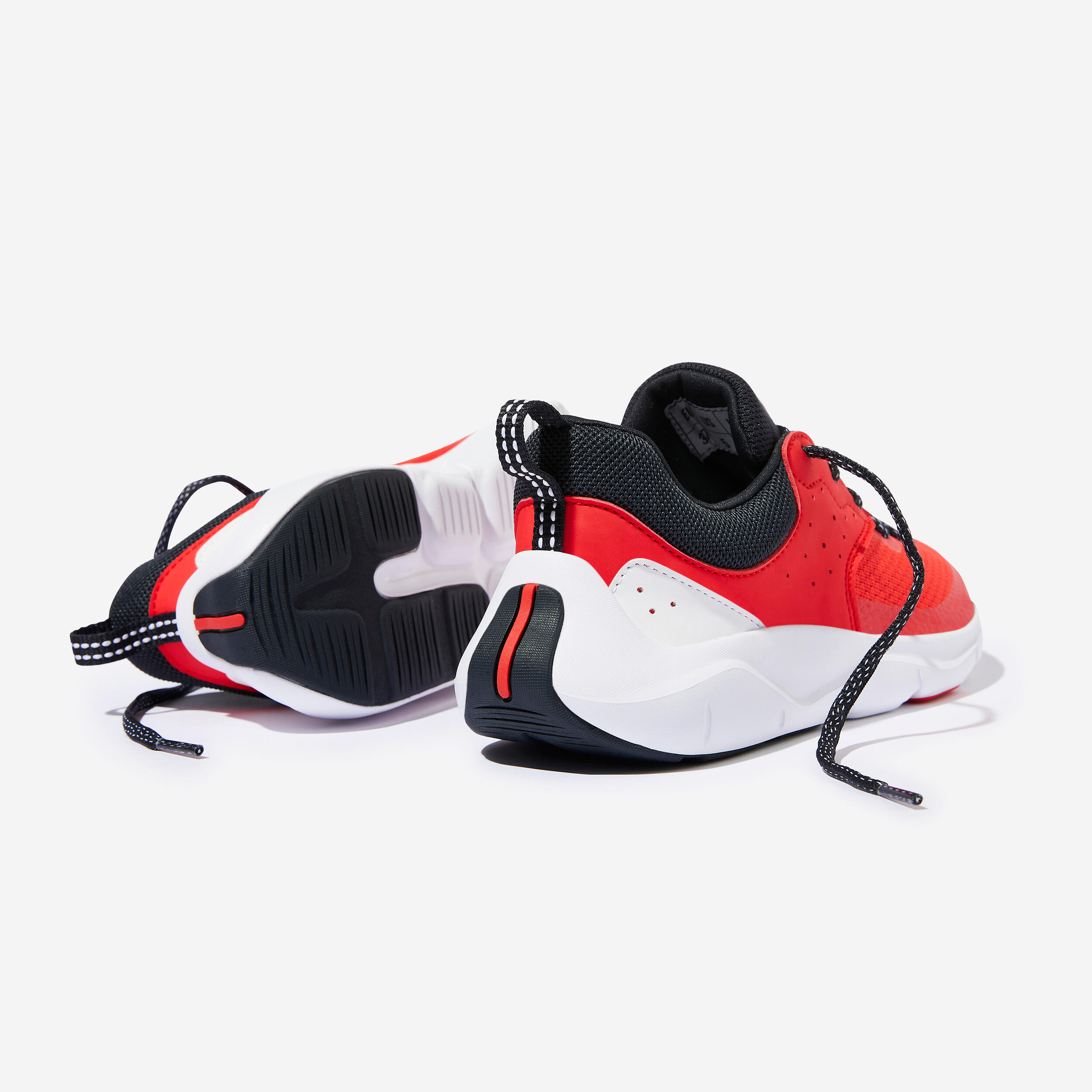 Kids' Lace-Up Shoes Playful Fast - Red 7/10