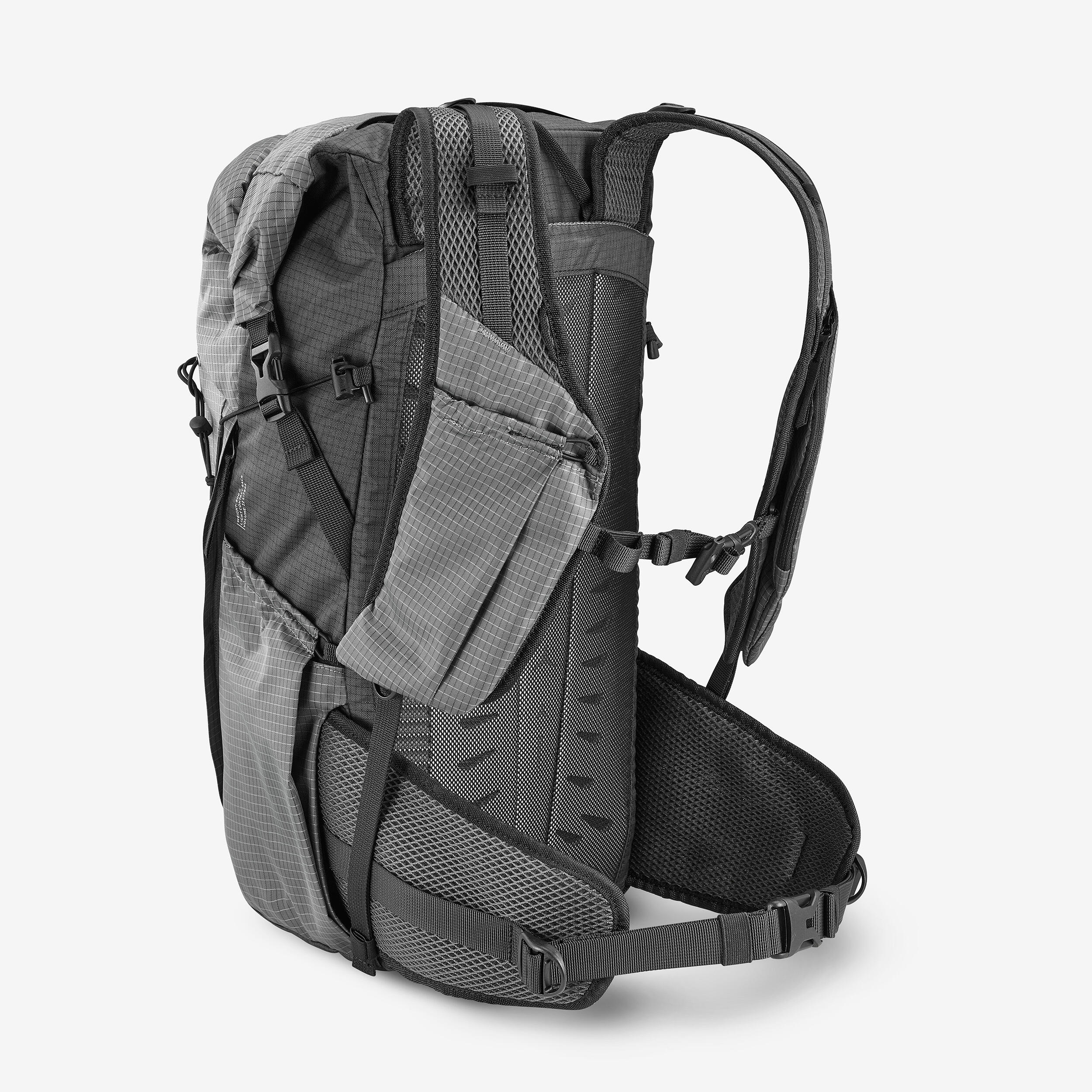 Mochila de montaña y trekking rolltop 22L Quechua MH500 Light 4/11