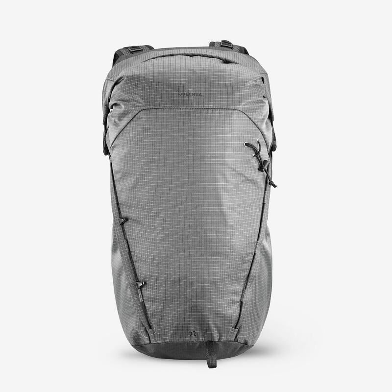 Mountain hiking rucksack 22L Rolltop - MH500 Light