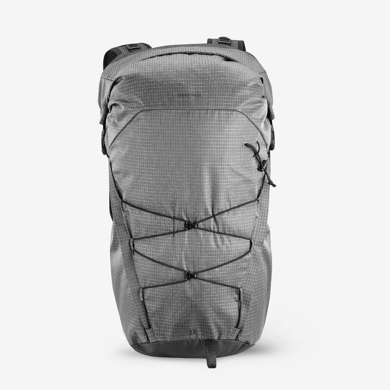 Mountain hiking rucksack 22L Rolltop - MH500 Light